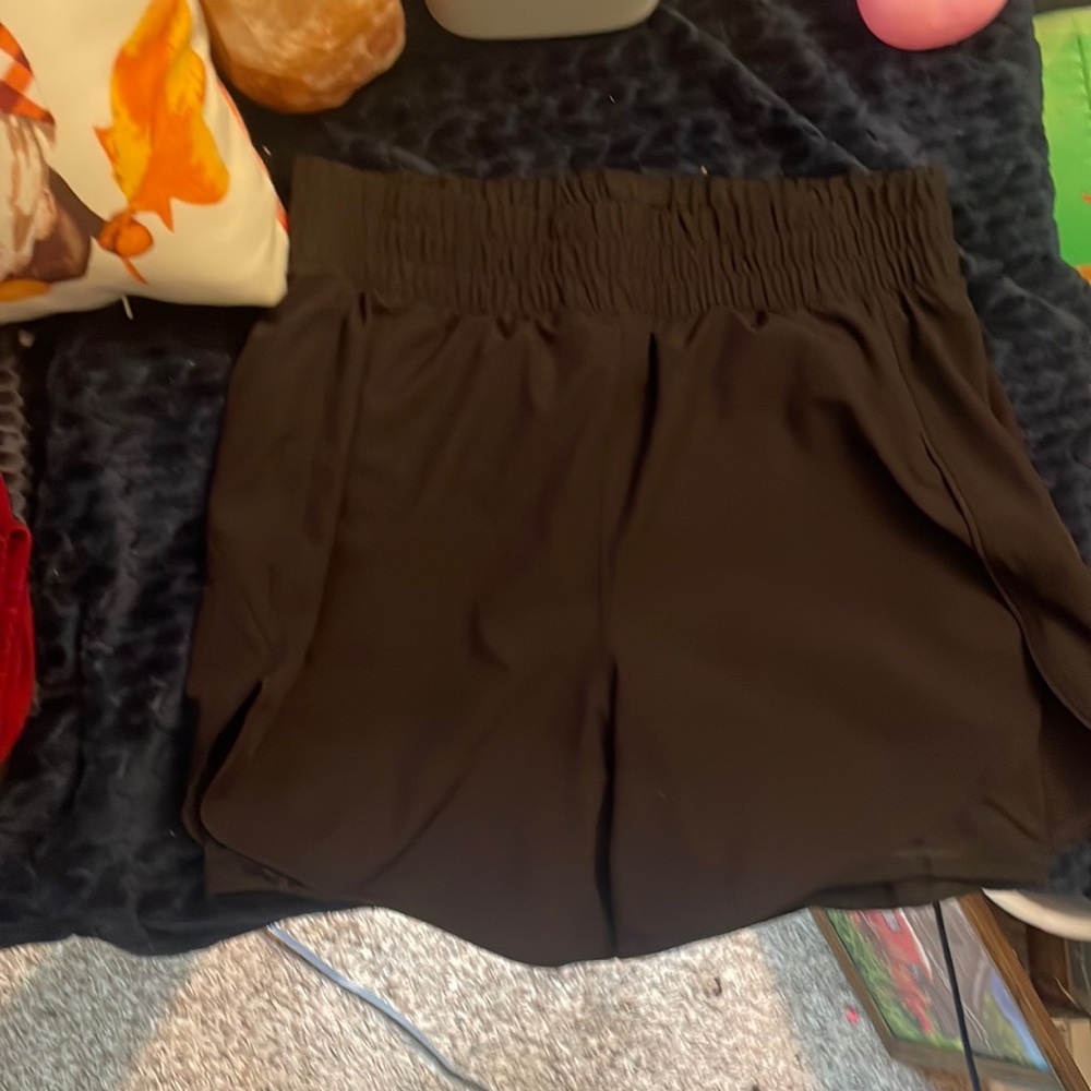Block athletic shorts